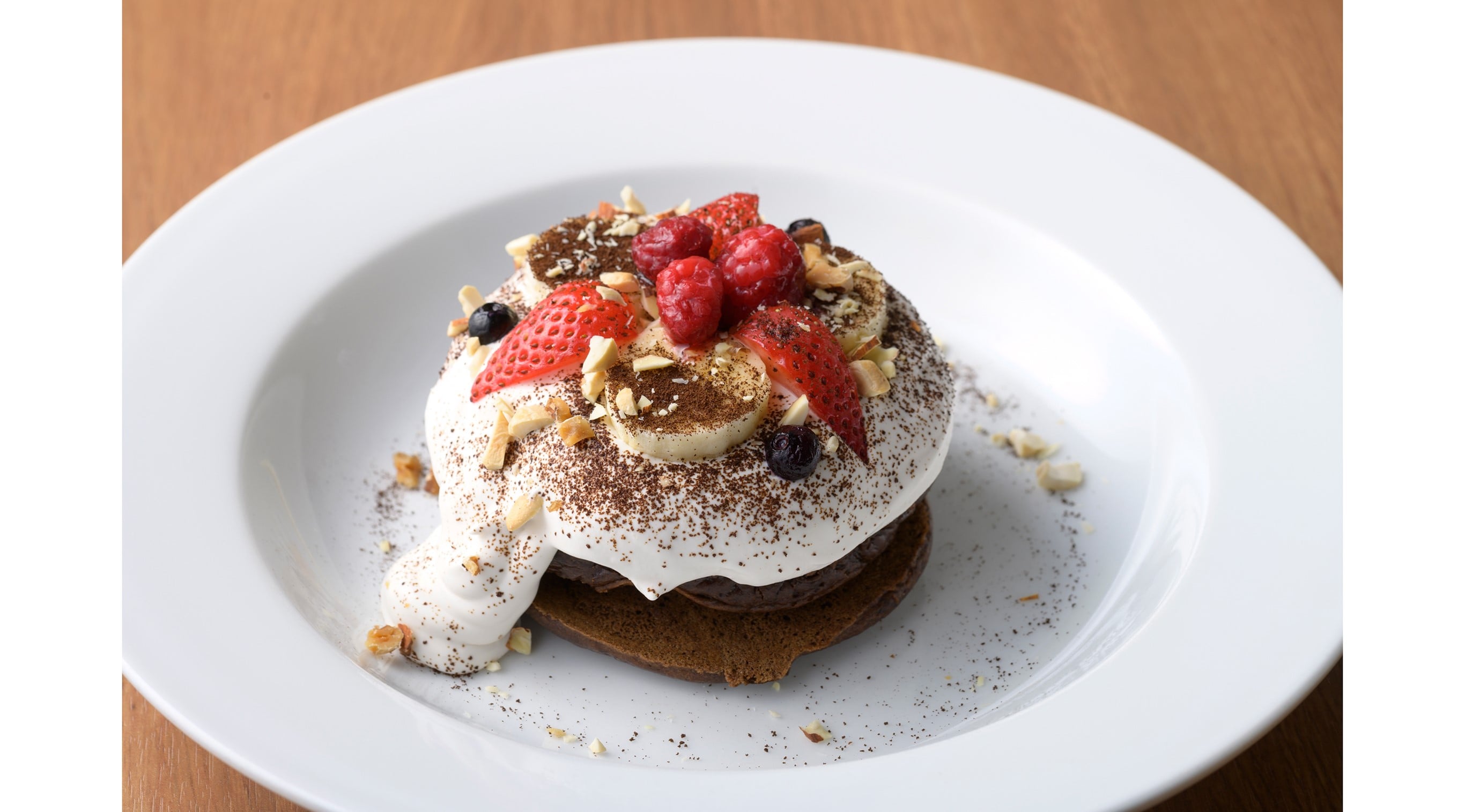 The Detox Brown Pancakes are made of roasted brown rice flour and they effectively detox the body.